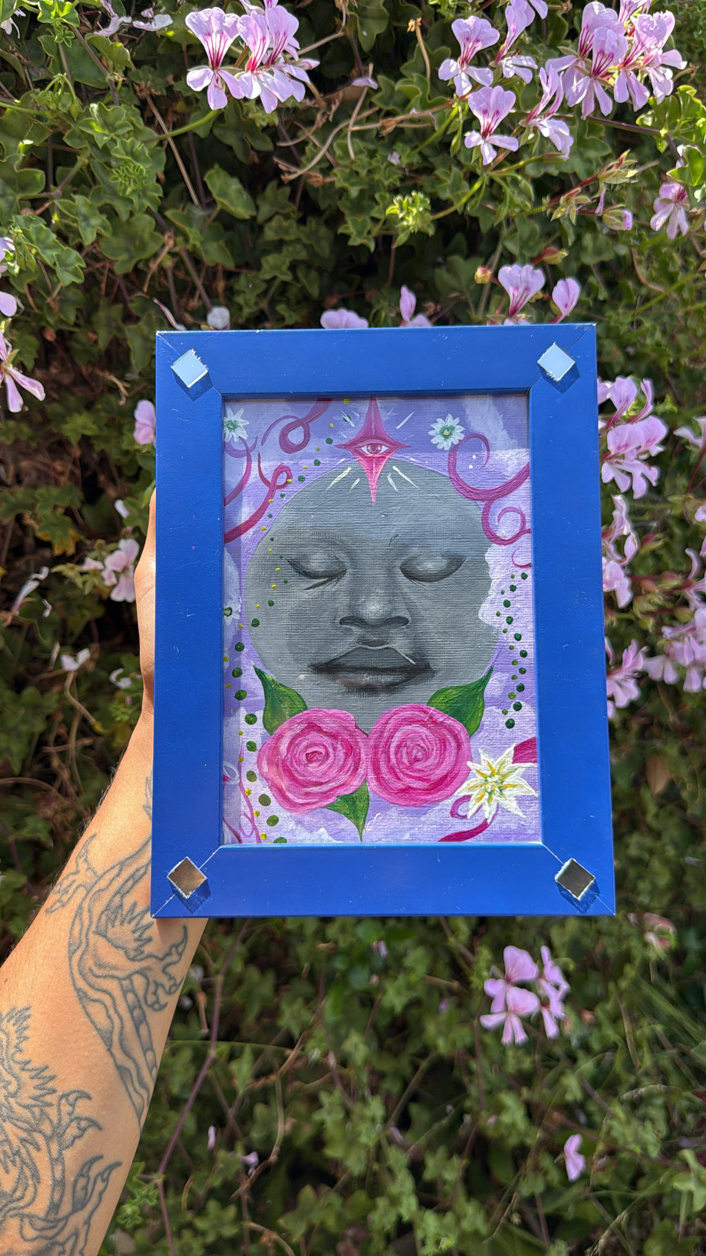 Flor de Luna Original Painting
