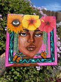 Flower Girl Original Painting